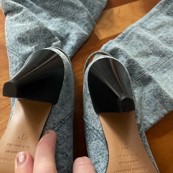 Isabel marant learon over the knee denim boots - Picture 11 of 11